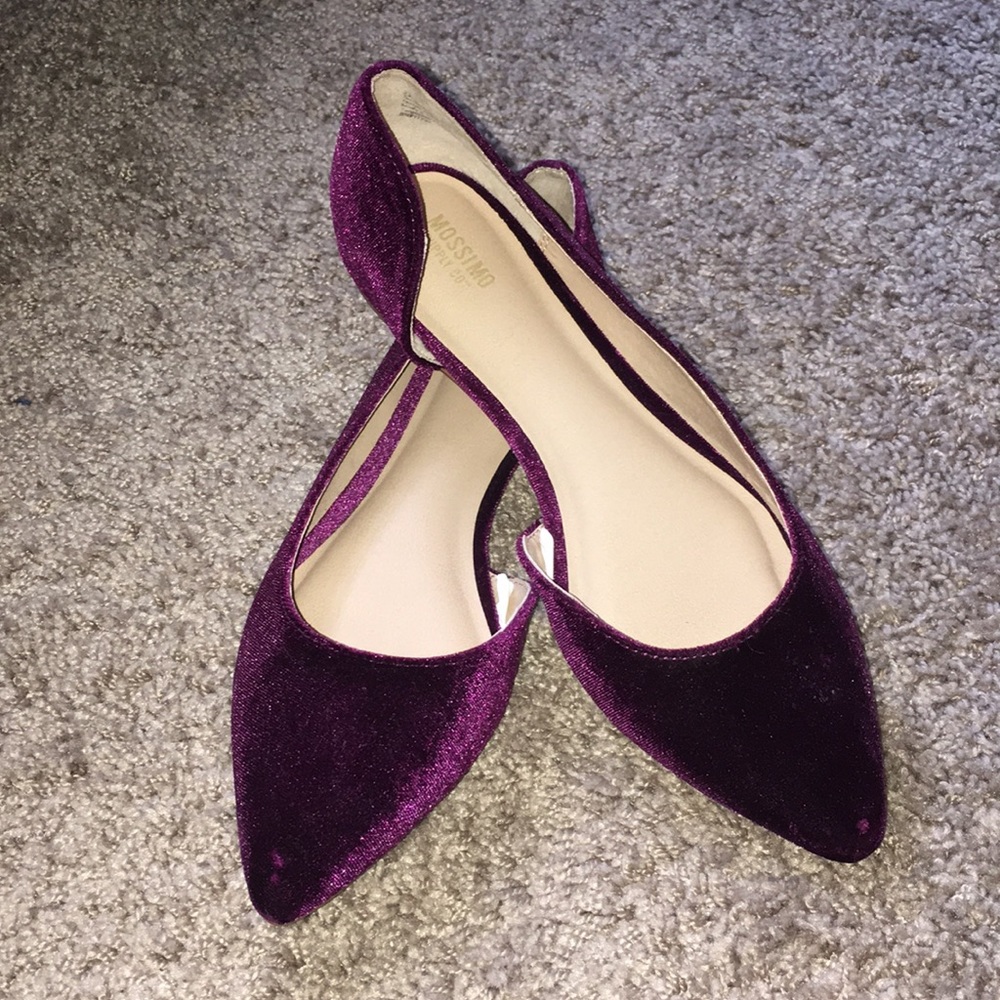 Mossimo Purple Jewel Tone Flats 7 1/2
